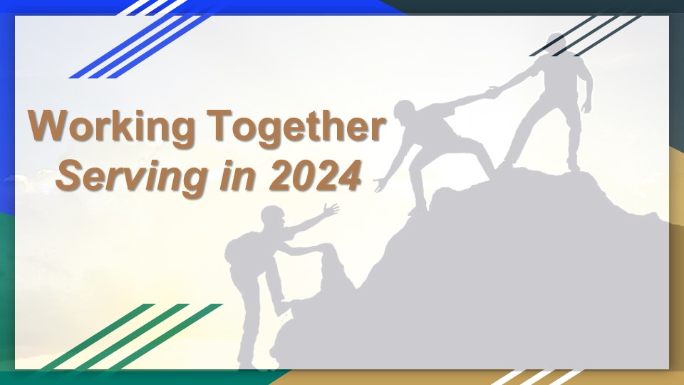 Working Together - Serving in 2024